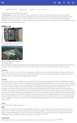 Military law android App screenshot 0